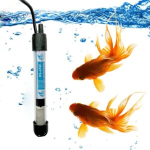 RS-25W Aquarium Heater Submersible Auto Thermostat Fish Tank Heater, Betta Tank and Small Aquarium Heater for Fish Tank