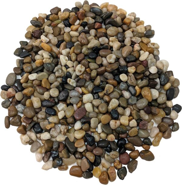 Natural Polished Gravel Stone (1Kg) (1.5cm - 3.5cm) River Rocks Decorative Stones