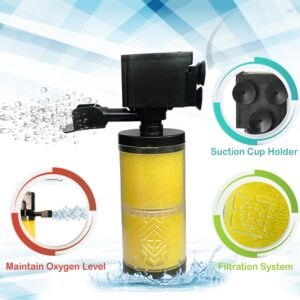 SOBO FK-1002 3 in 1 Filtration Pump Submersible Aquarium Internal Filter