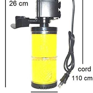 SOBO FK-1002 3 in 1 Filtration Pump Submersible Aquarium Internal Filter