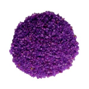 500Gm Violet/Purple Sand Color Crystel for Garden Decor Plant Home Backyard Patio Pathway