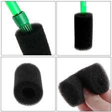 Internal Filter Round Shape Spare Sponge for Aquarium Fish Tanks (Pack of 2)