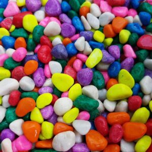 Blue Onyx Pebbles Stones - Decorative Stones and Pebbles (1 Kg, Blue Onyx)