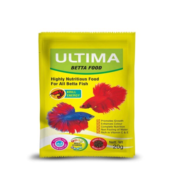 TAIYO Ultima Betta Fish Food, 20g (Pack of 5)