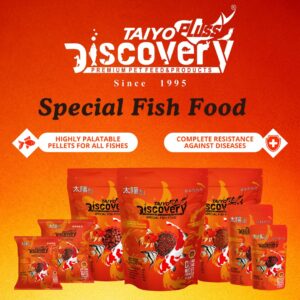 Special Fish Food - 1 kg (1.2 mm Pellets) Pouch | Daily Nutrition Grow Feed for All Tropical and Koi Fishes