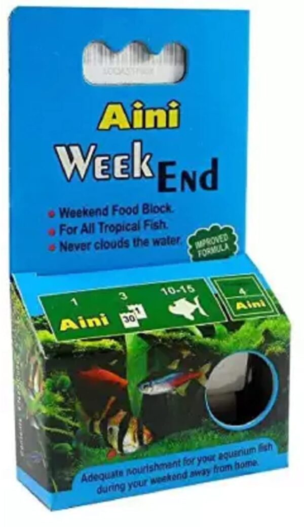 Taiyo Week End Food 4 Block Sea Food 0.2 kg Dry Adult Fish Food