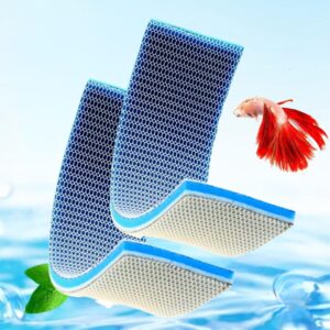 Upgraded 8D Multi Layer 50 * 11Cm (Pack of 2) Reusable Aquarium and Koi Pond Filter Media Sponge