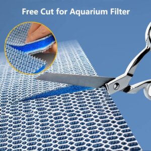 Upgraded 8D Multi Layer 50 * 11Cm (Pack of 2) Reusable Aquarium and Koi Pond Filter Media Sponge